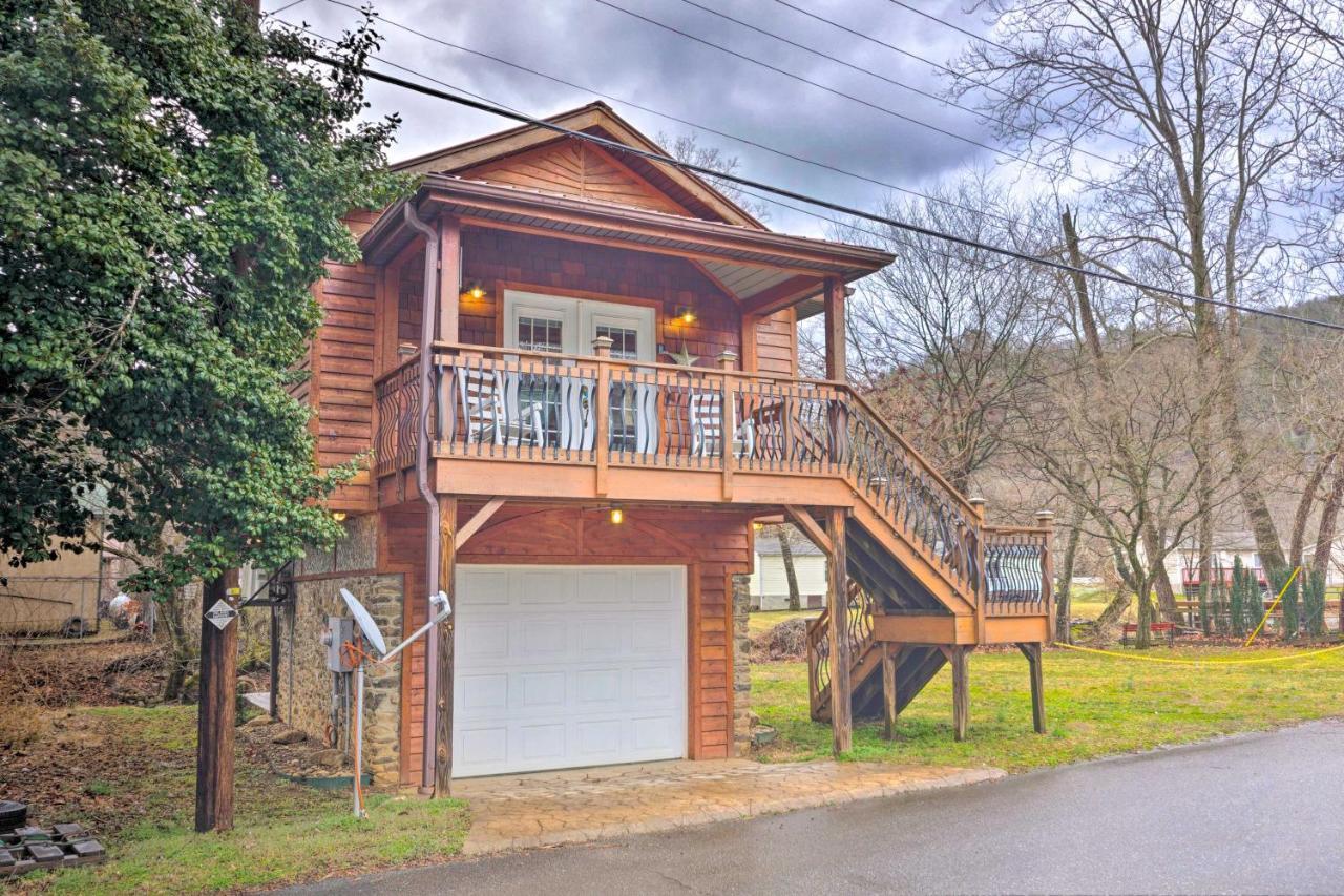 The Boat House Creekside Getaway In Hot Springs! Apartment Luaran gambar