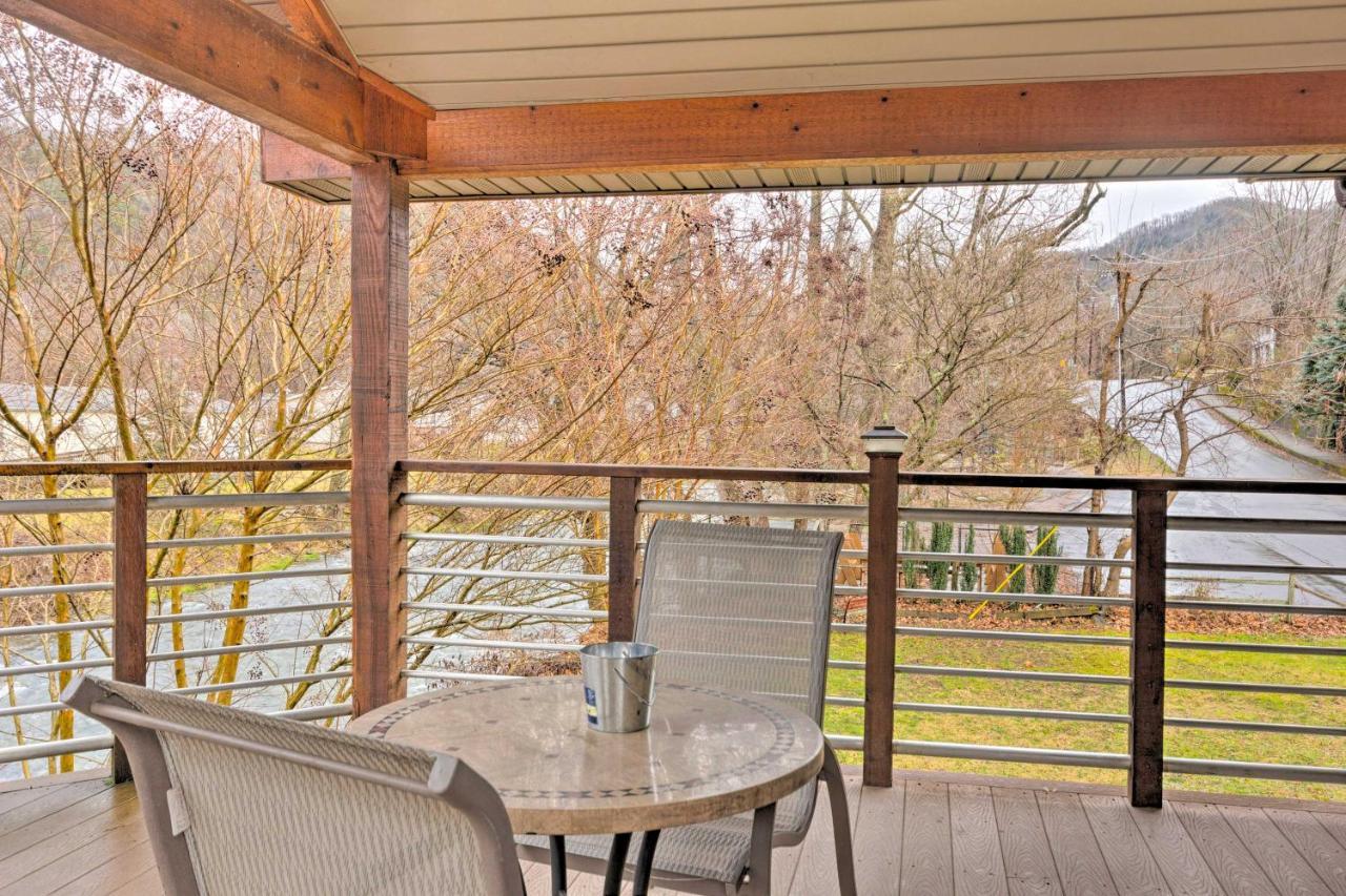 The Boat House Creekside Getaway In Hot Springs! Apartment Luaran gambar